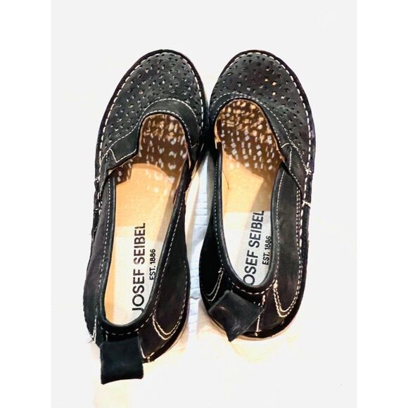 Josef Seibel Sofie 27 Leather Slip-ons - Picture 4 of 10